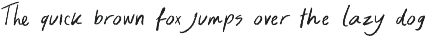 Blissful Radiance Handwritten Font preview