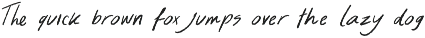 Blissful Radiance Handwritten Font preview