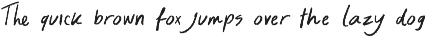 Blissful Radiance Handwritten Font preview