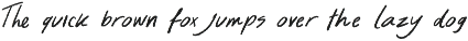 Blissful Radiance Handwritten Font preview
