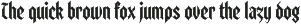 Rackbit - Display Blackletter Pixel preview