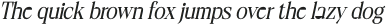 CS Brighten Italic otf (400)