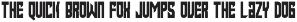 VB Josher - Futuristic Font preview