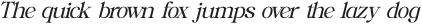 Realistic Nature Italic otf (400)