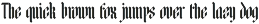 Boombie Stylish Blackletter Font font preview