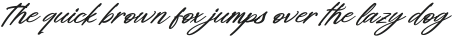 Briliany Italic otf (400) Sample