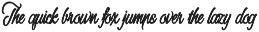 Shanghai Signature Font preview