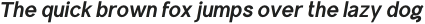 Quirkfy Italic otf (400)
