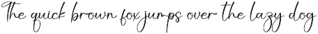 Jasmine | Script Font preview