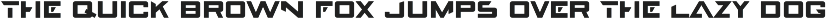 Luminas Sci-fi Futuristic Sans Font preview