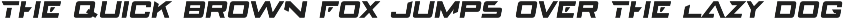 Luminas Sci-fi Futuristic Sans Font preview