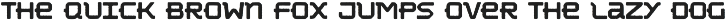 Raxus - Futuristic Font preview