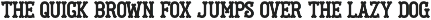 Contender Typeface preview