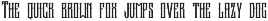 Drackursa Typeface preview