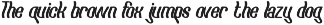 Hot Fries Unique Label Font preview