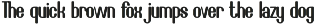 Hot Fries Unique Label Font preview
