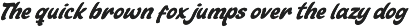 Meliane - An Italic Bold Font preview