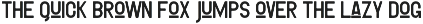 Goncura - Condensed Font preview