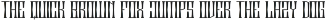 Deadropz - Tall & Condensed Font preview