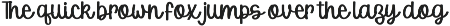 Warm Kisses - Valentines Font font preview