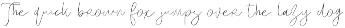 Puspa Script Sans Font preview