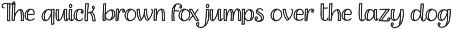 Grateful Life - Outline Handwritten font preview