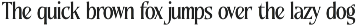 Qugotic Modern Alternate Serif preview