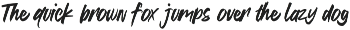 Summer Blaze - Summer Brush font preview