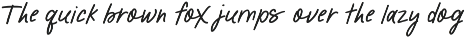 Sockeye - Casual Handwritten Font preview