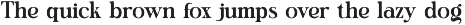 Fegiran Serif Font font preview
