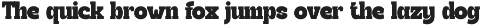 Gritty Retro Modern Display Serif font preview