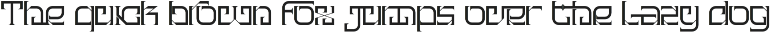 Casual Player - Space Font preview