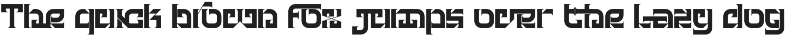 Casual Player - Space Font preview