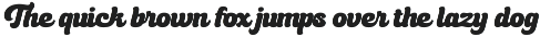 Milky Pinky - Bold Script Font preview