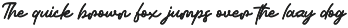 Salero - Script Font preview