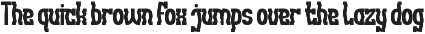 Tuning Fork font preview