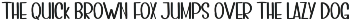 STAYHOME font preview