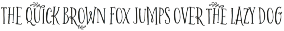 Night Garden Font preview