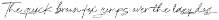 Starlene Signature Font preview