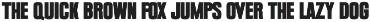 Walker: Walking Dead Style Sans Font preview