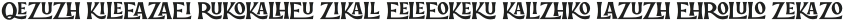 Arinza Ligature otf (400) Sample