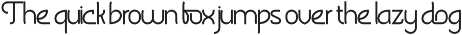 Alijaber font preview