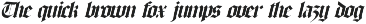 Glaciels Modern Blackletter Font preview