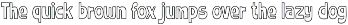 Canvas - Display Font preview