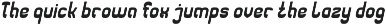 Flashback font preview