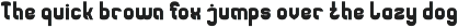 Flashback font preview
