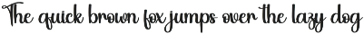 Spicy Cafe | Script Font preview