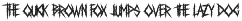 Blackshark typeface preview