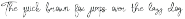 Saravale Script preview