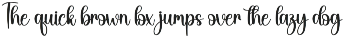 Bookstore | Script Font preview